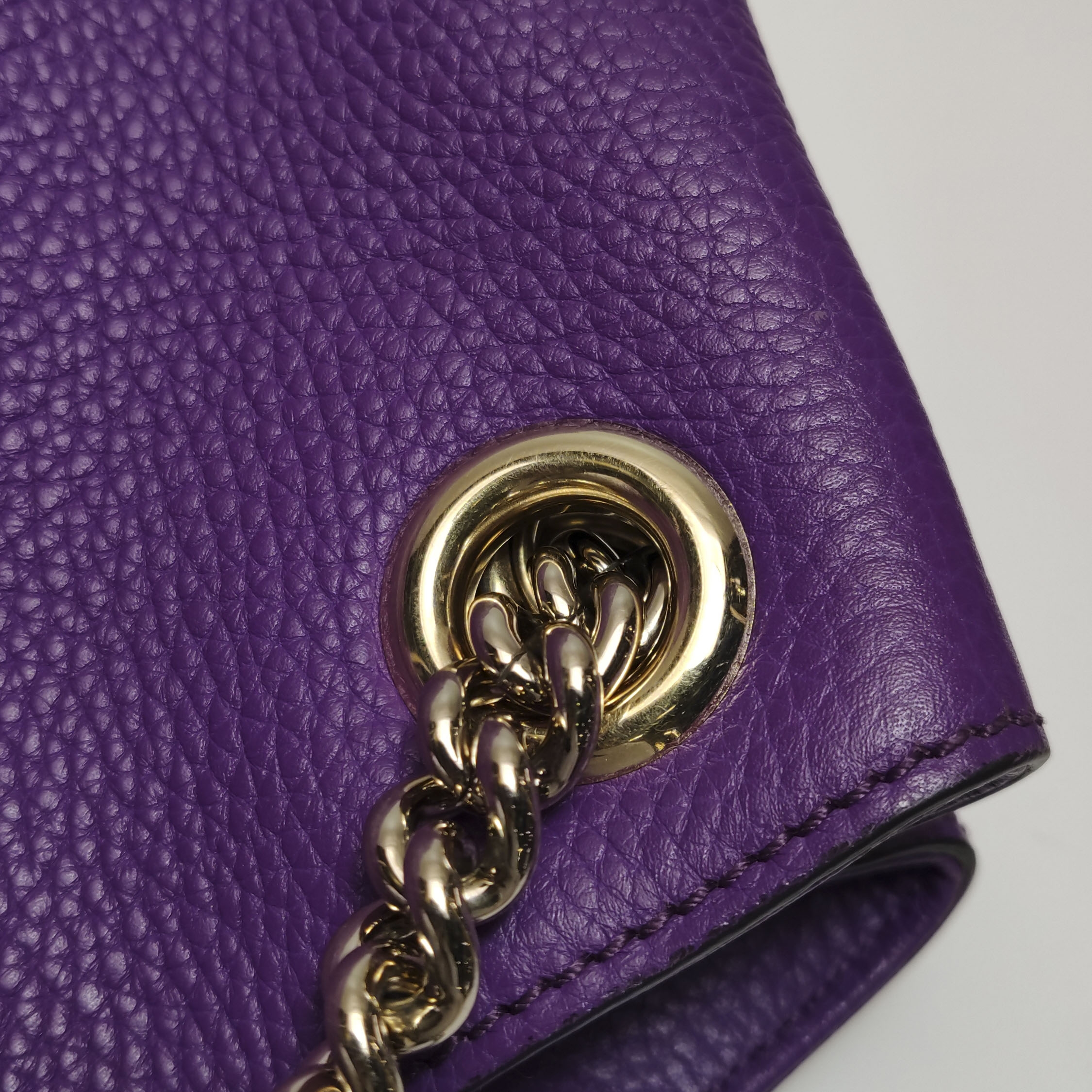 Gucci Soho Chain Strap Shoulder Bag Leather Medium — photo 10 of 16