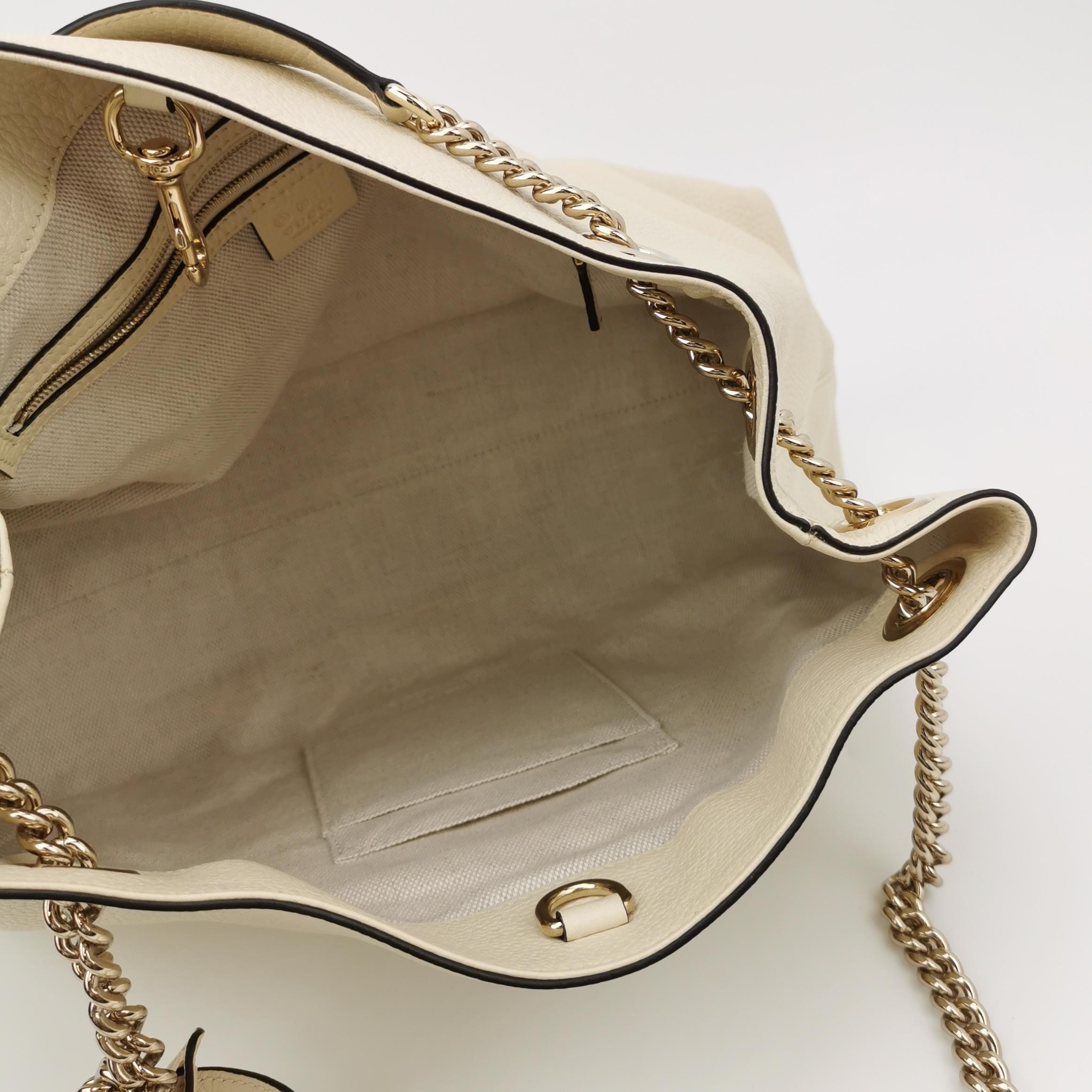 Gucci Soho Chain Strap Shoulder Bag Leather Medium — photo 7 of 16