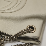 Gucci Soho Chain Strap Shoulder Bag Leather Medium — thumbnail 10