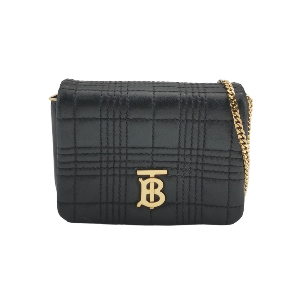 Burberry Lola Shoulder Bag Quilted Lambskin Mini — pre-owned, Vierlot