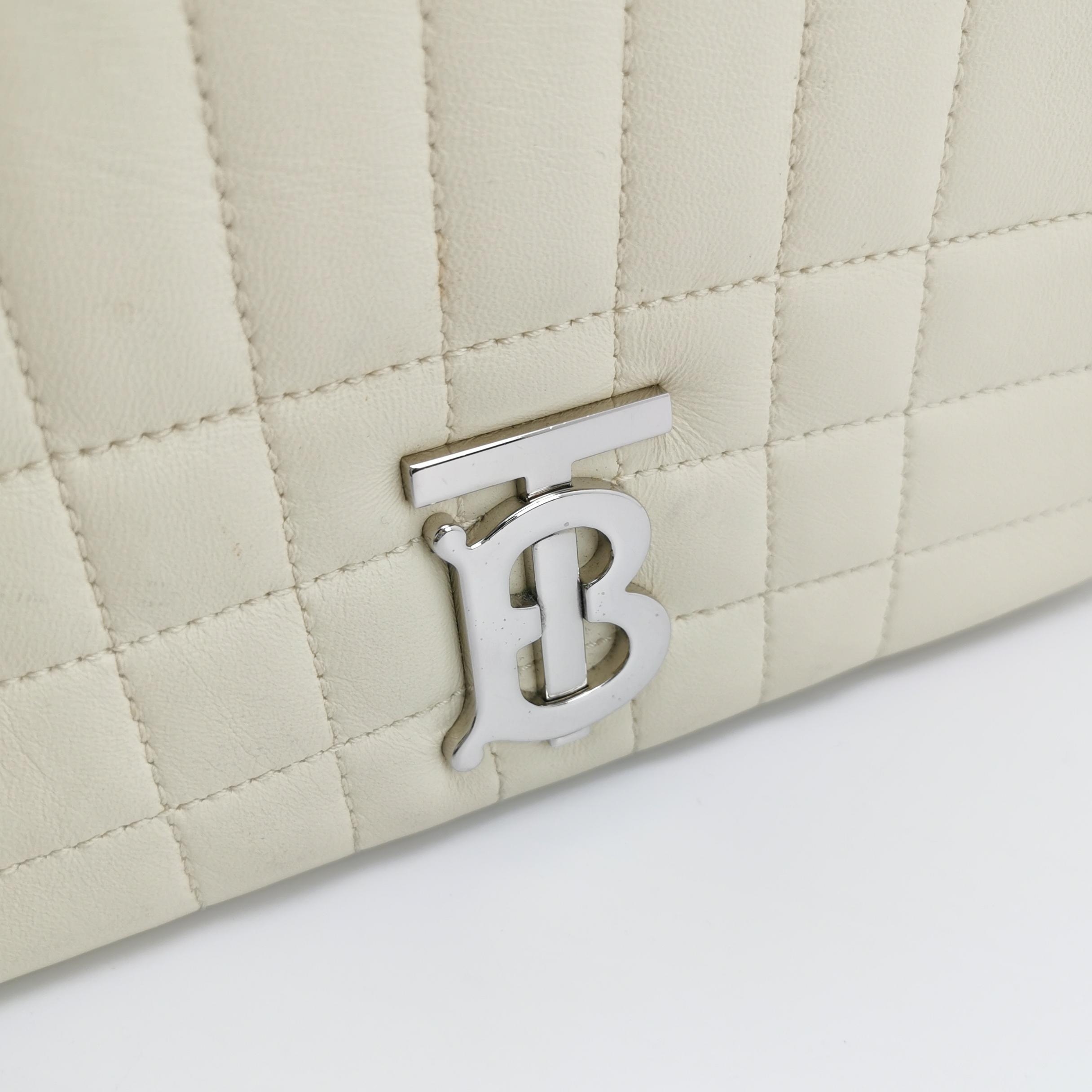 Burberry Lola Shoulder Bag Quilted Lambskin Small — photo 10 of 13