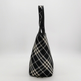 Burberry East-West Tote Vintage Check Canvas — thumbnail 3