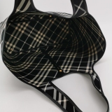 Burberry East-West Tote Vintage Check Canvas — thumbnail 8