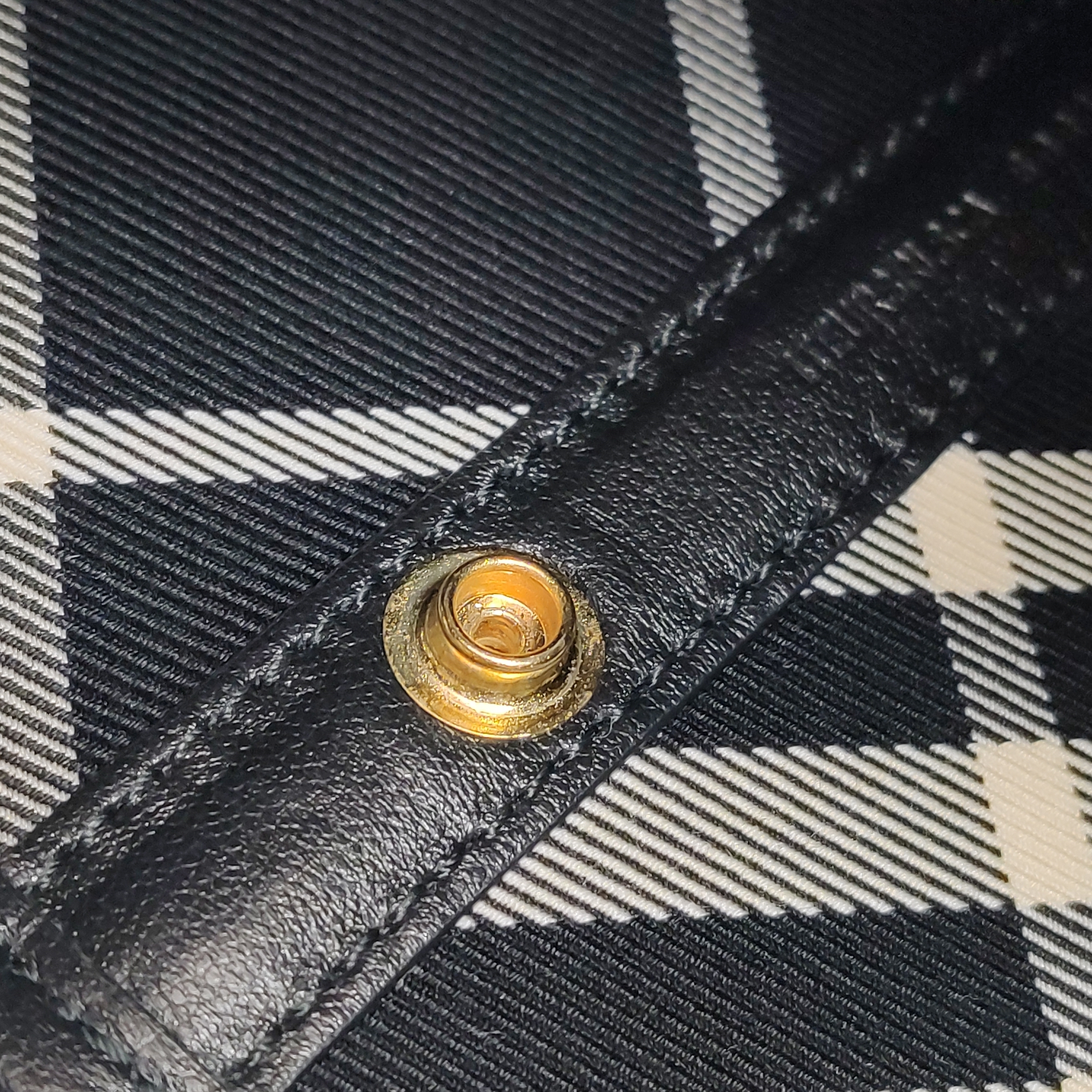 Burberry East-West Tote Vintage Check Canvas — photo 12 of 17