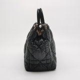 Dior Wicker Checkered Shoulder Bag — thumbnail 3