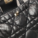 Dior Wicker Checkered Shoulder Bag — thumbnail 12