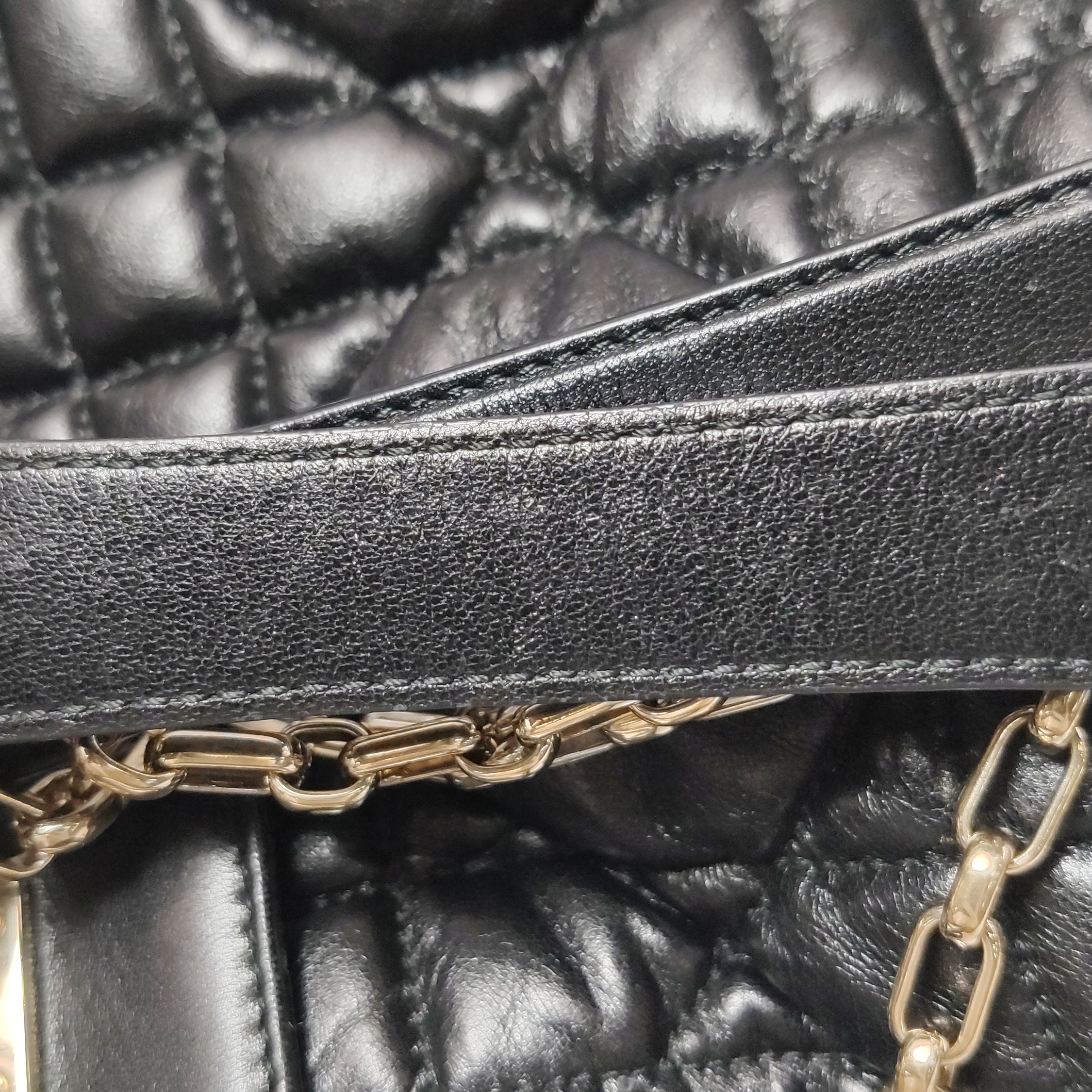 Dior Wicker Checkered Shoulder Bag — photo 20 of 22
