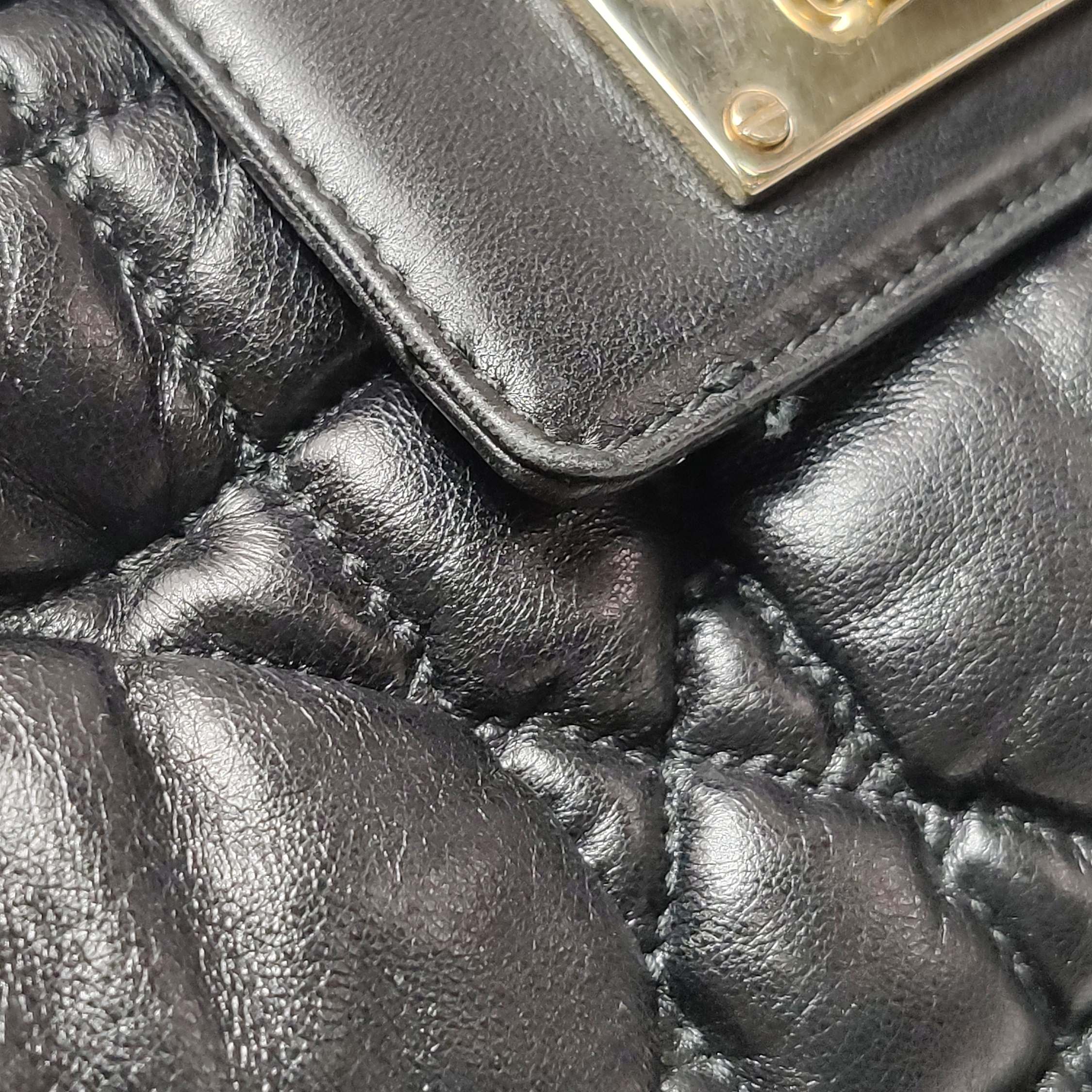 Dior Wicker Checkered Shoulder Bag — photo 9 of 22