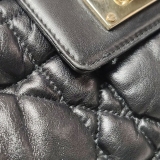 Dior Wicker Checkered Shoulder Bag — thumbnail 9