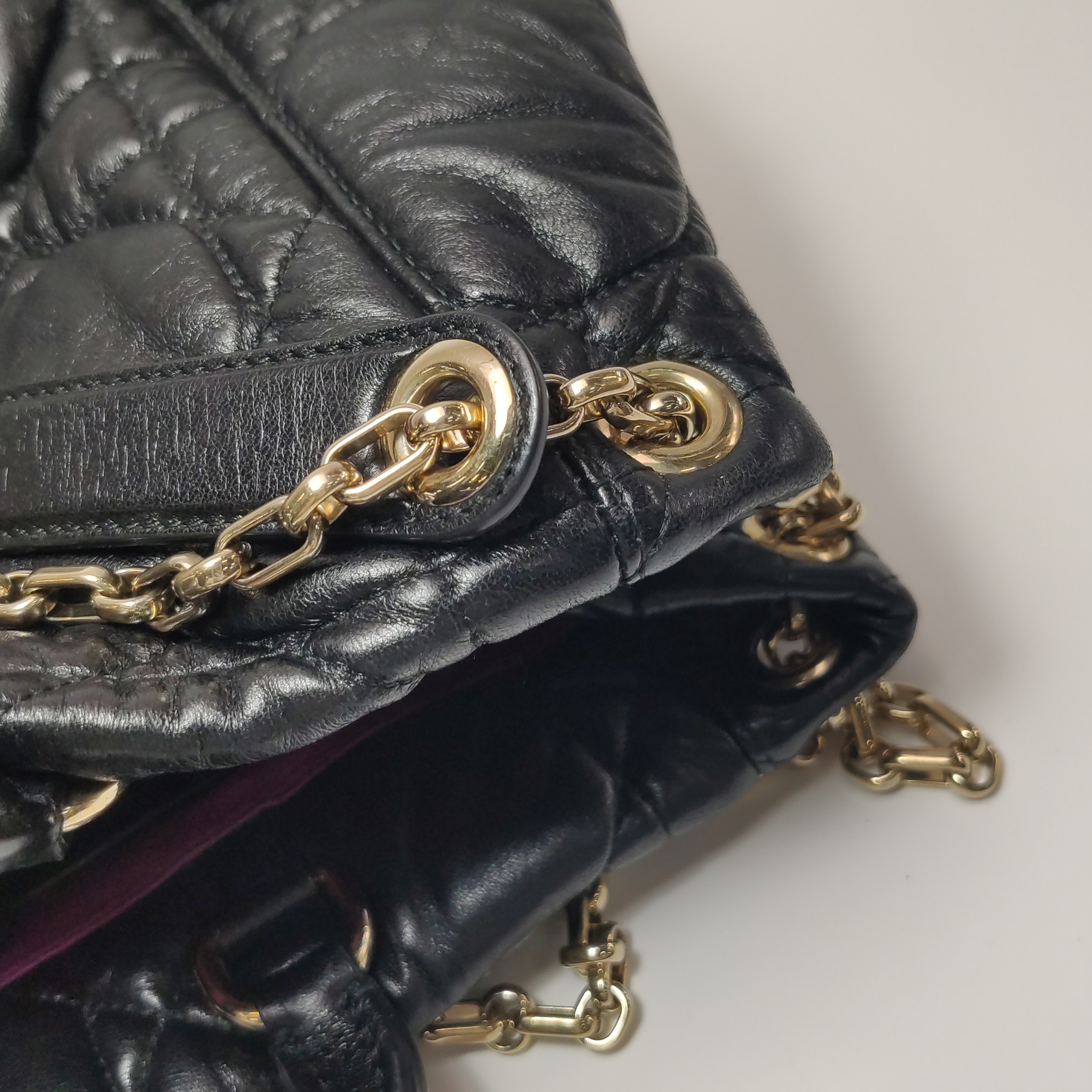 Dior Wicker Checkered Shoulder Bag — photo 15 of 22