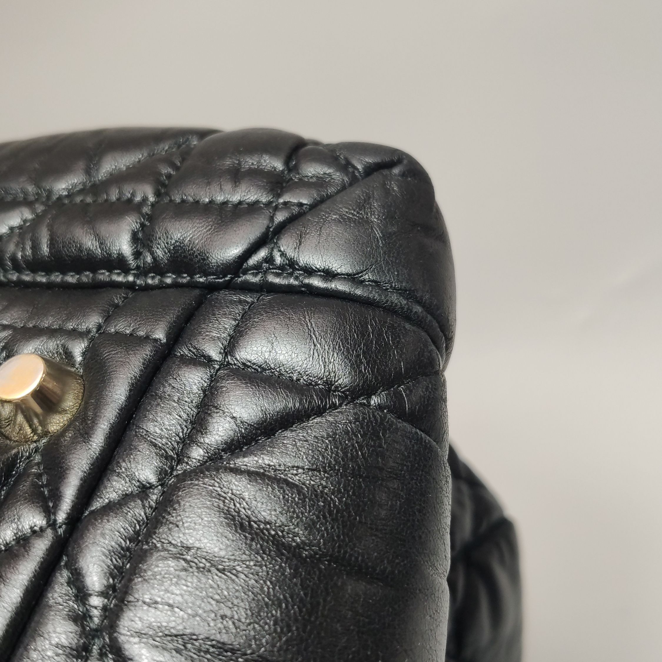 Dior Wicker Checkered Shoulder Bag — photo 17 of 22