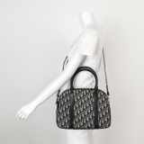 Christian Dior D-Vibe Bowling Bag Oblique Canvas — thumbnail 2