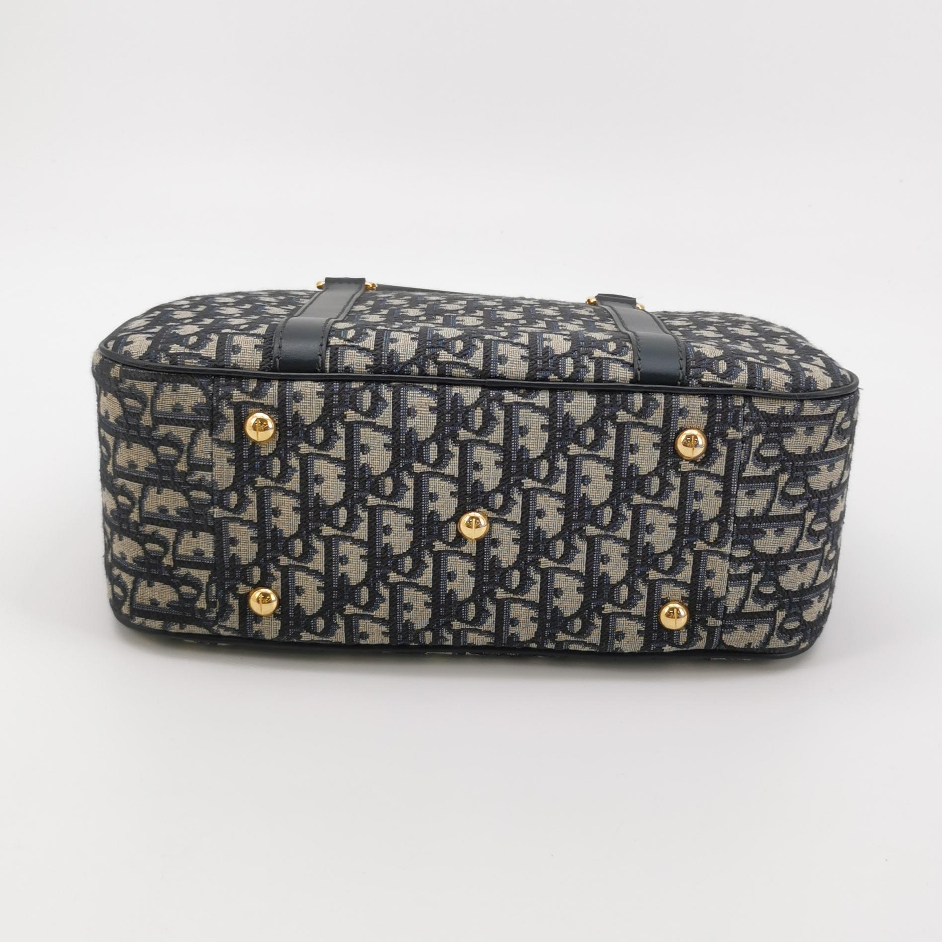 Christian Dior D-Vibe Bowling Bag Oblique Canvas — photo 6 of 16