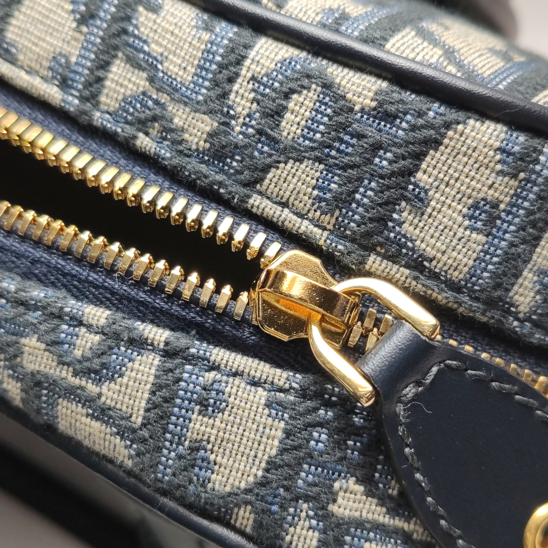 Christian Dior D-Vibe Bowling Bag Oblique Canvas — photo 11 of 16