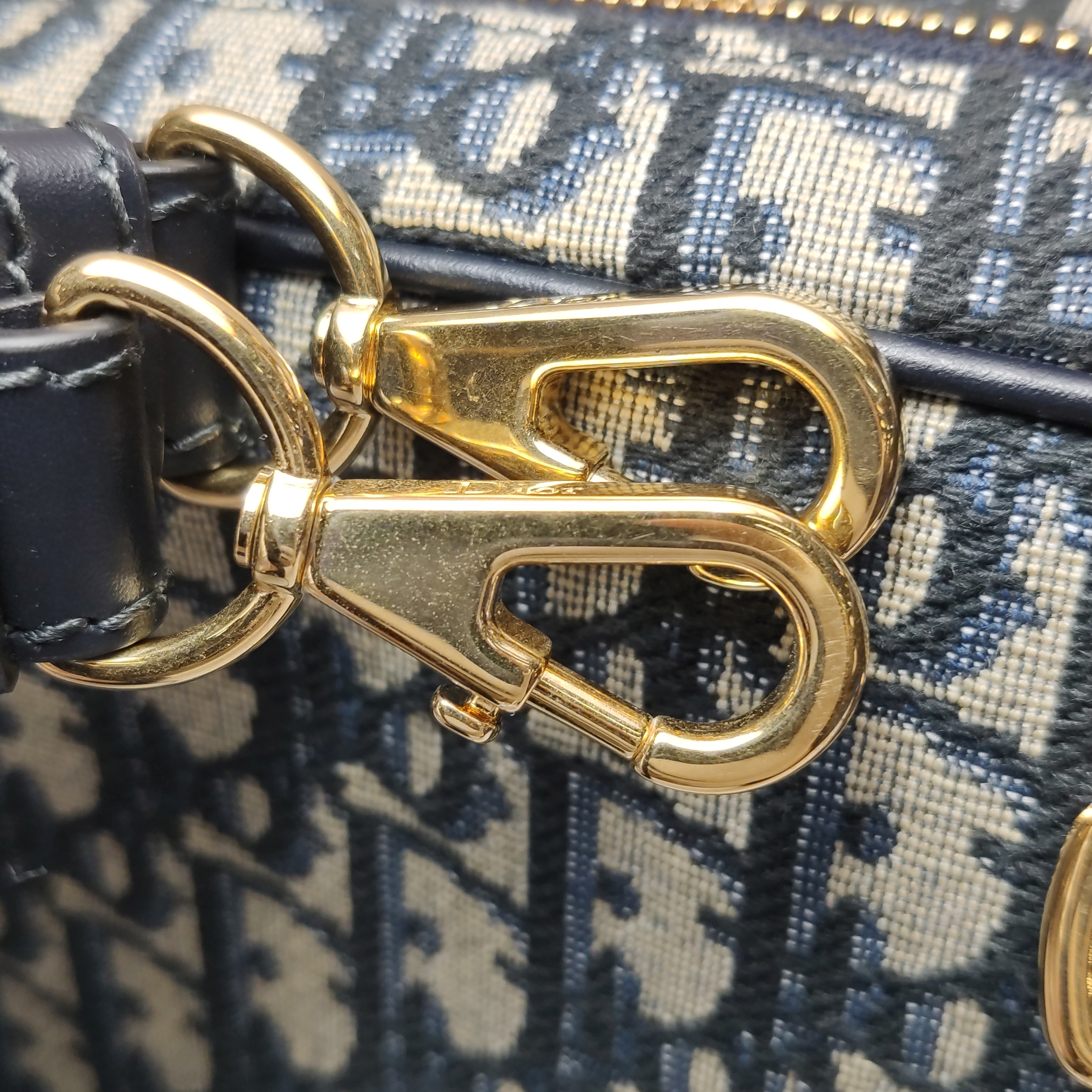 Christian Dior D-Vibe Bowling Bag Oblique Canvas — photo 13 of 16