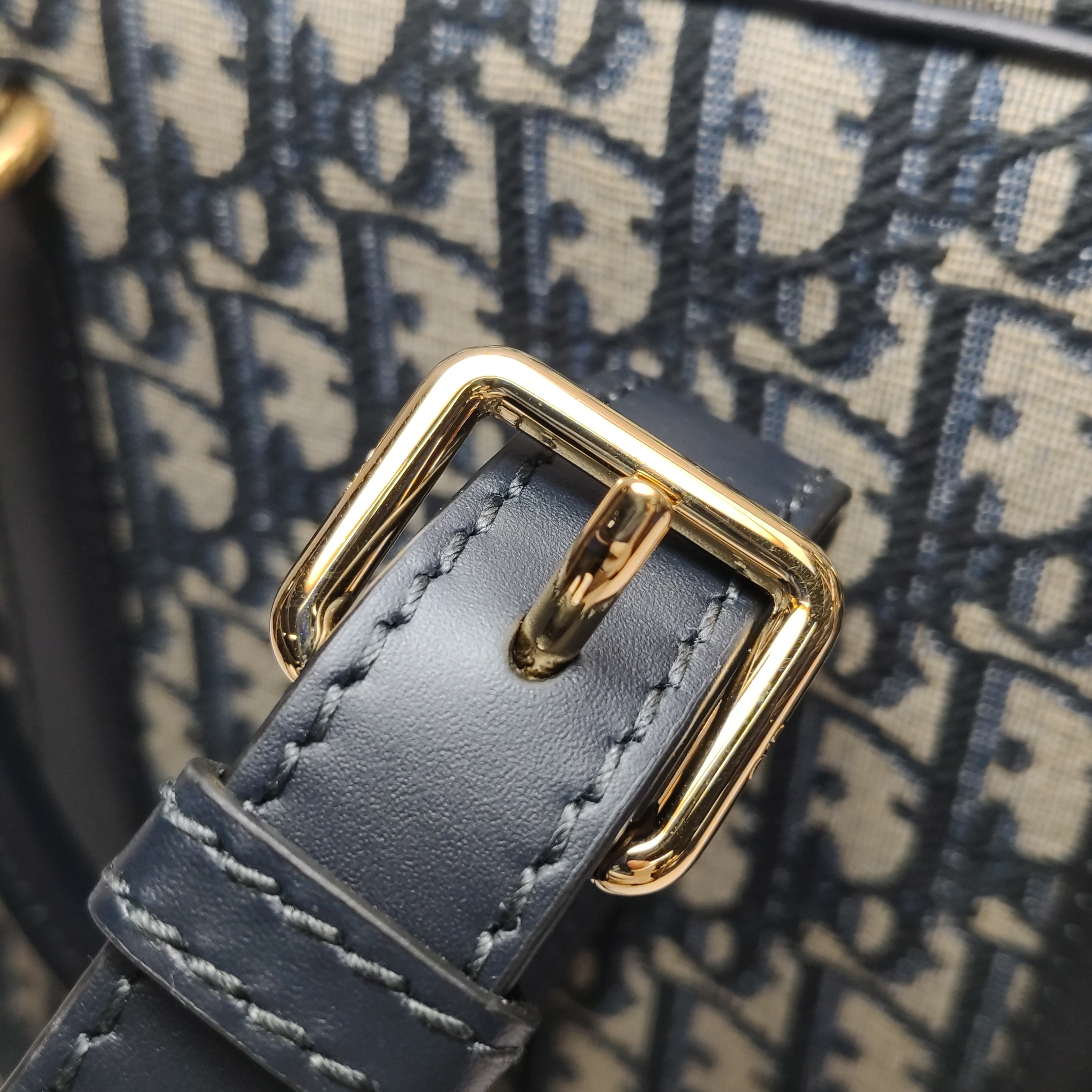 Christian Dior D-Vibe Bowling Bag Oblique Canvas — photo 10 of 16