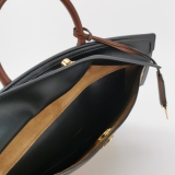 Burberry Society Top Handle Bag Vintage Check Canvas Small — thumbnail 7