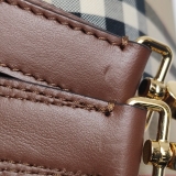 Burberry Society Top Handle Bag Vintage Check Canvas Small — thumbnail 16