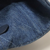 Prada Canapa Convertible Tote Denim Medium — thumbnail 14
