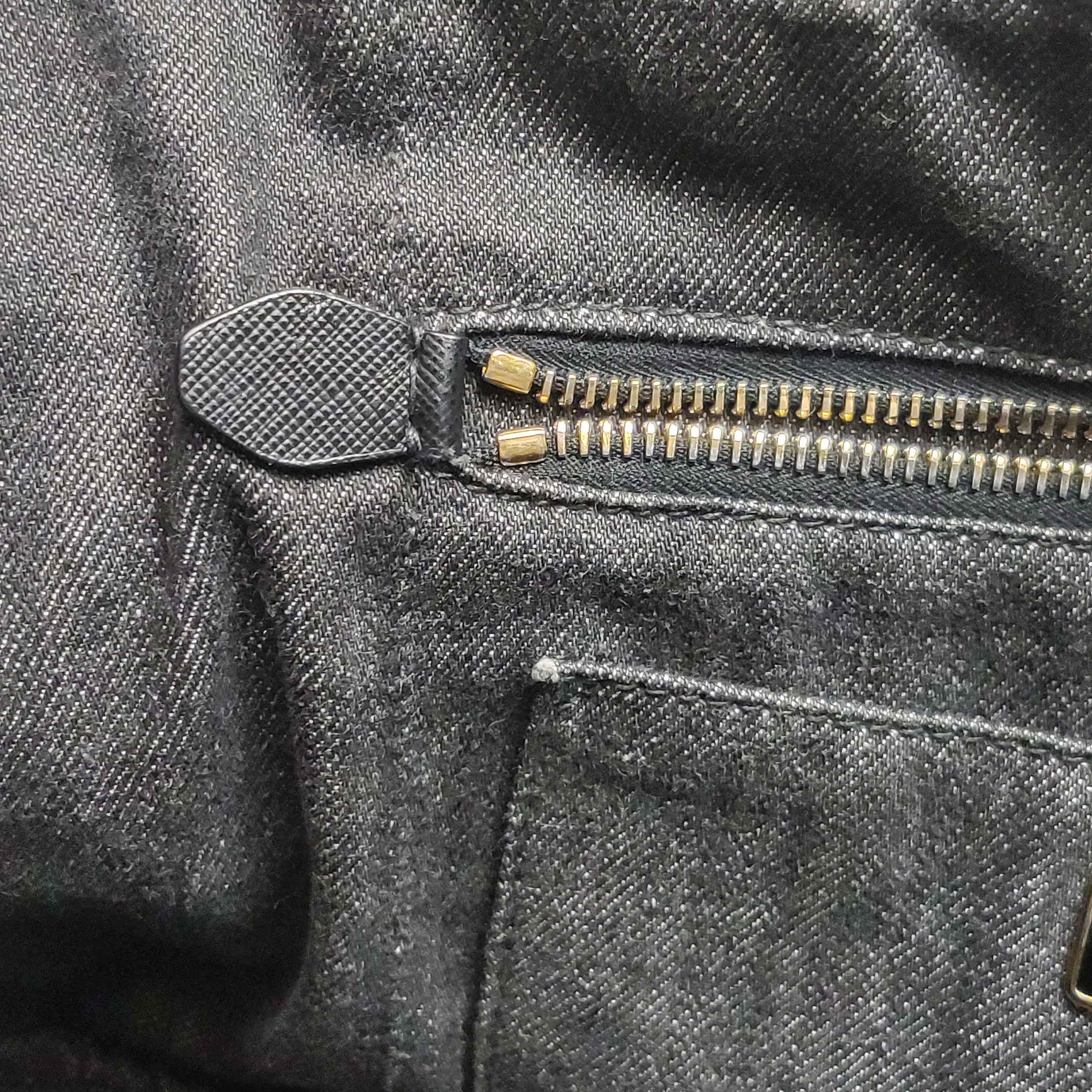 Prada Canapa Convertible Tote Denim Medium — photo 10 of 16