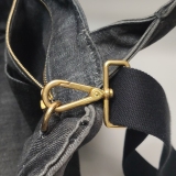 Prada Canapa Convertible Tote Denim Medium — thumbnail 9