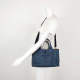 Prada Canapa Convertible Tote Denim Small — thumbnail 2