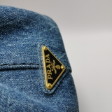 Prada Canapa Convertible Tote Denim Small — thumbnail 11
