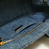 Prada Canapa Convertible Tote Denim Small — thumbnail 8