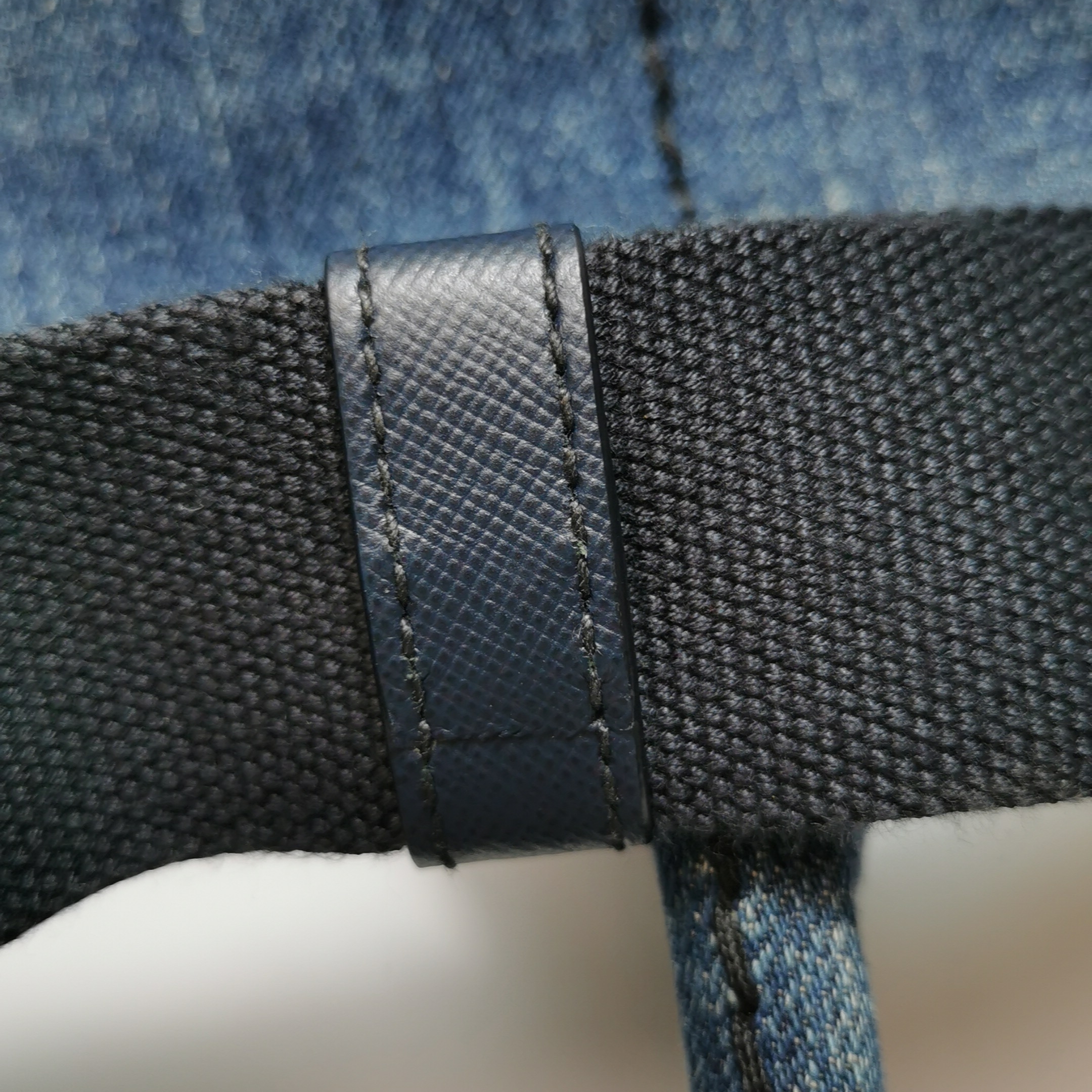 Prada Canapa Convertible Tote Denim Small — photo 16 of 17