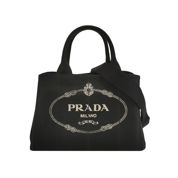 Prada Canapa Tote Canvas Small — pre-owned, Vierlot