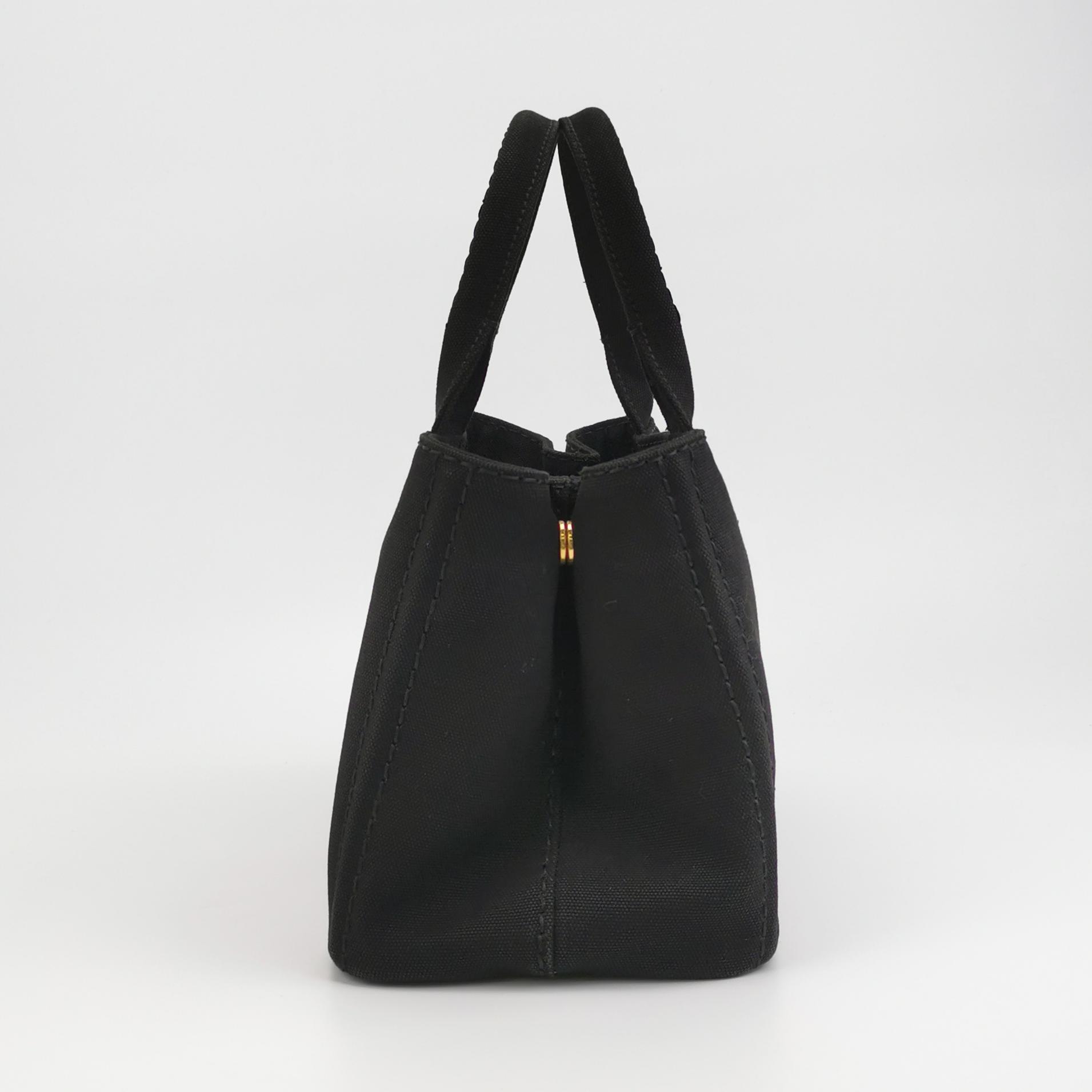 Prada Canapa Tote Canvas Small — photo 4 of 15