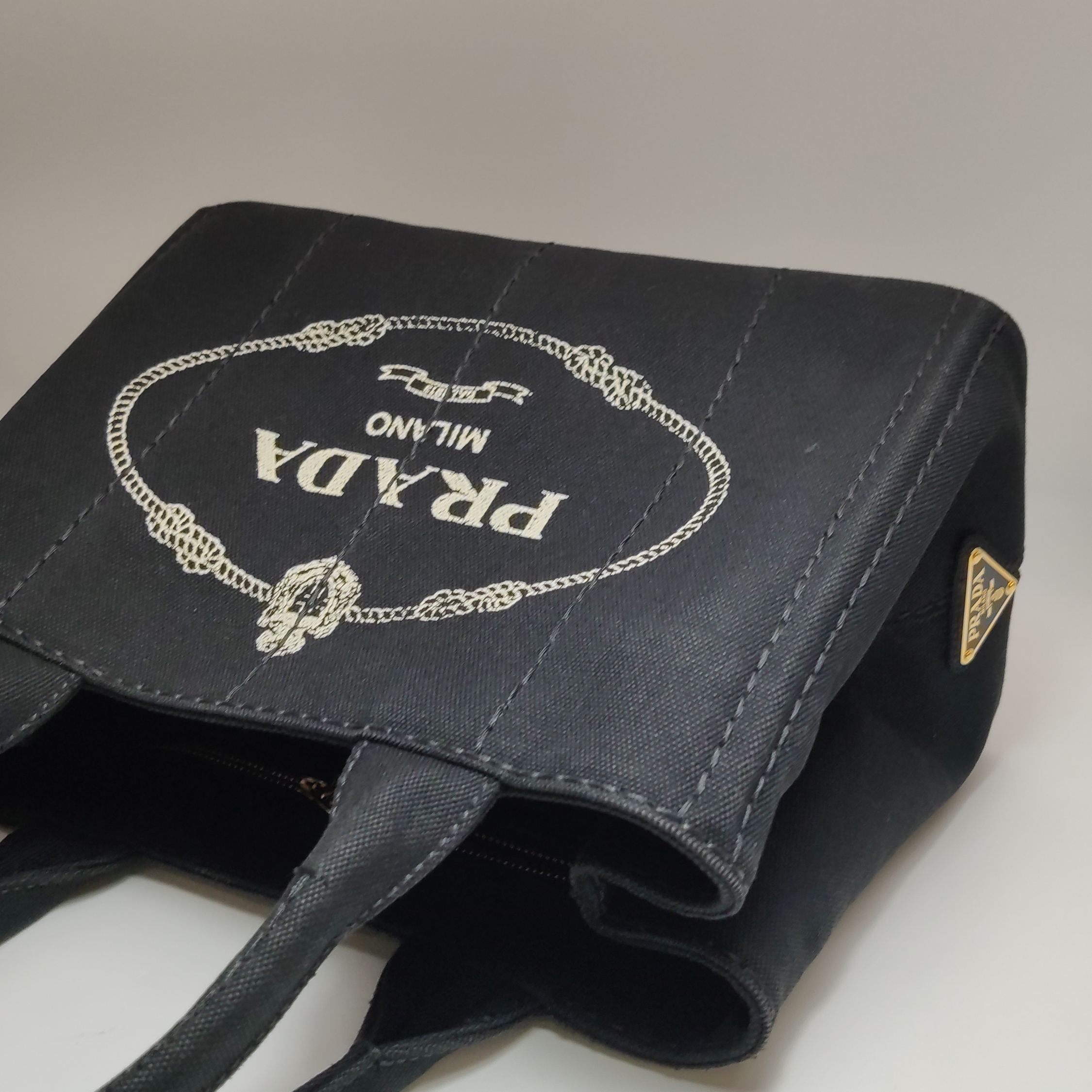 Prada Canapa Tote Canvas Small — photo 7 of 15