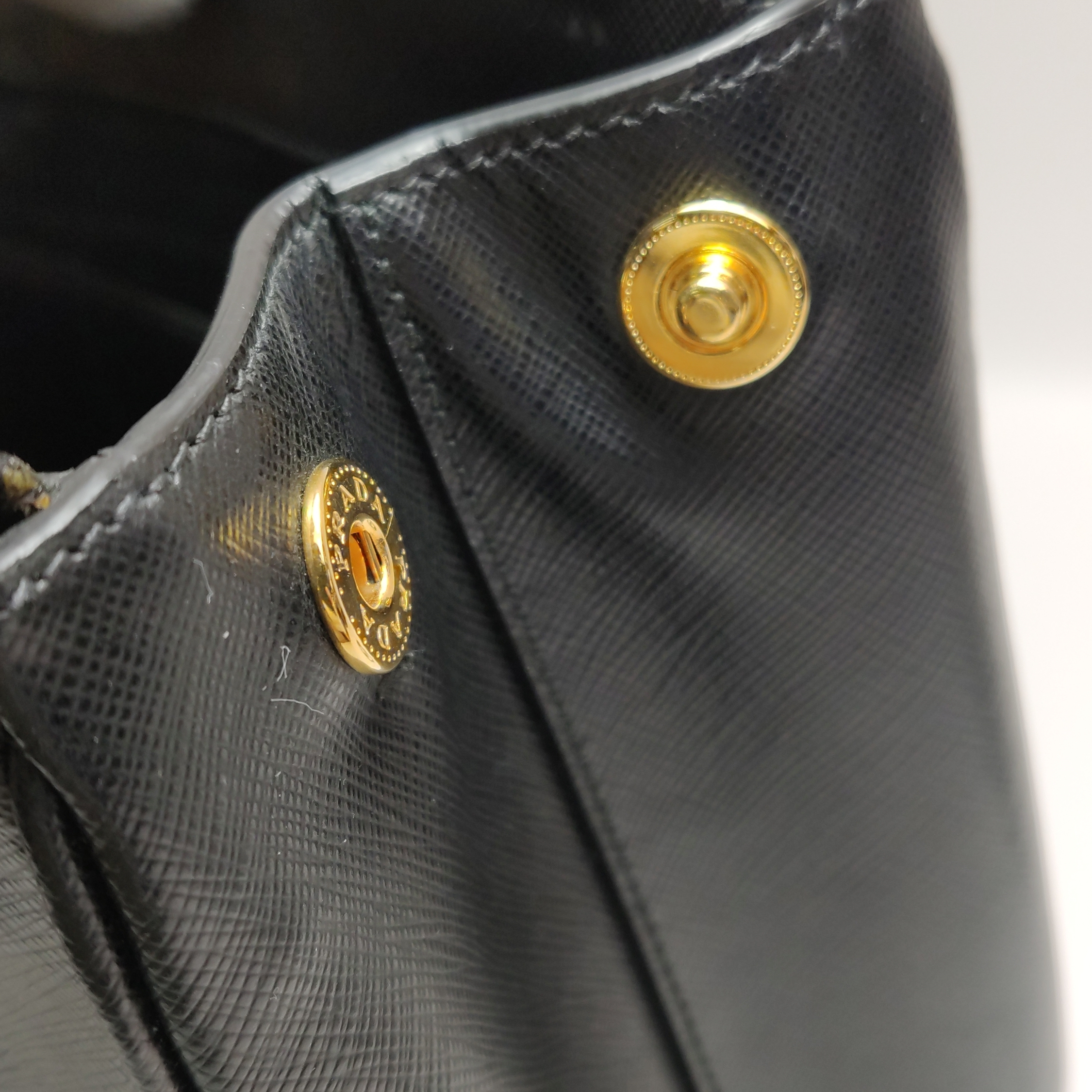 Prada Double Zip Lux Tote Saffiano Leather Large — photo 9 of 17