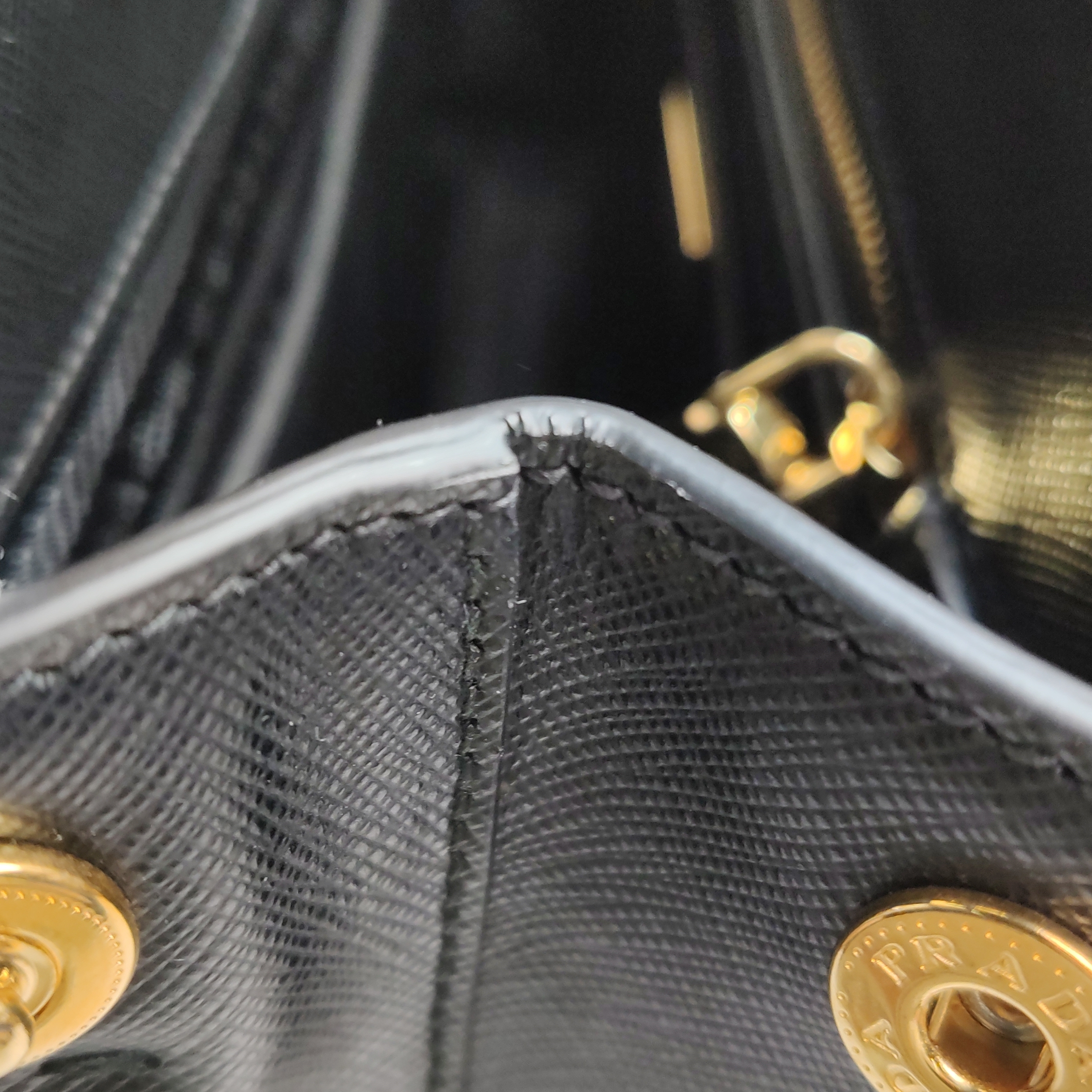 Prada Double Zip Lux Tote Saffiano Leather Large — photo 11 of 17