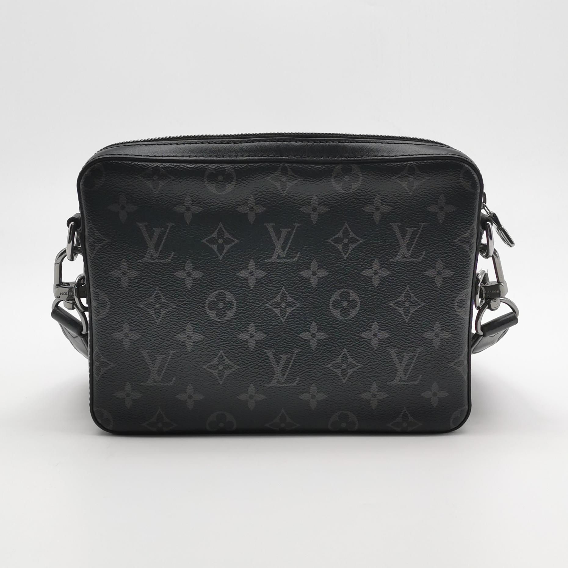 Louis Vuitton(LV) Trio Messenger Bag Reverse Monogram Eclipse Canvas — photo 6 of 15