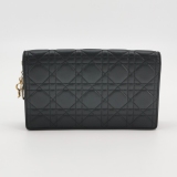 Christian Dior Lady Dior Chain Pouch Cannage Quilt Lambskin — thumbnail 6