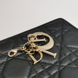 Christian Dior Lady Dior Chain Pouch Cannage Quilt Lambskin — thumbnail 11