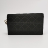 Christian Dior Lady Dior Chain Pouch Cannage Quilt Satin — thumbnail 5