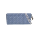 Christian Dior Lady Dior Chain Pouch Cannage Quilt Lambskin — thumbnail 1