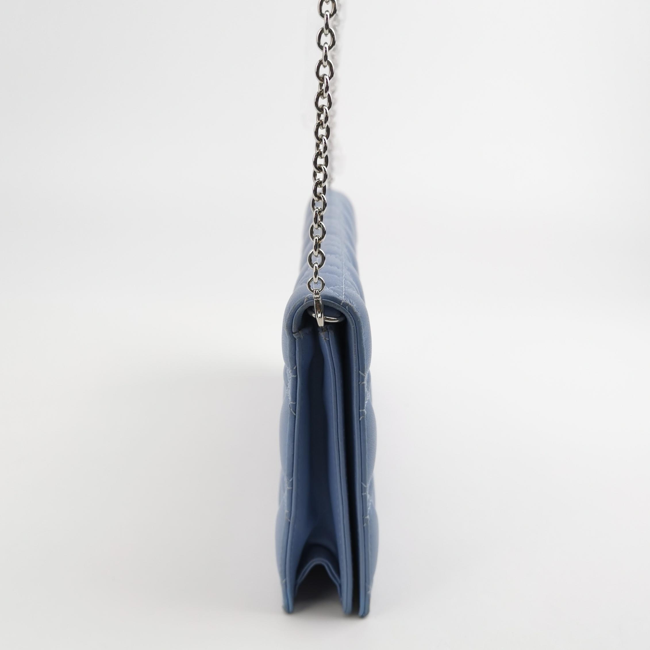 Christian Dior Lady Dior Chain Pouch Cannage Quilt Lambskin — photo 4 of 19