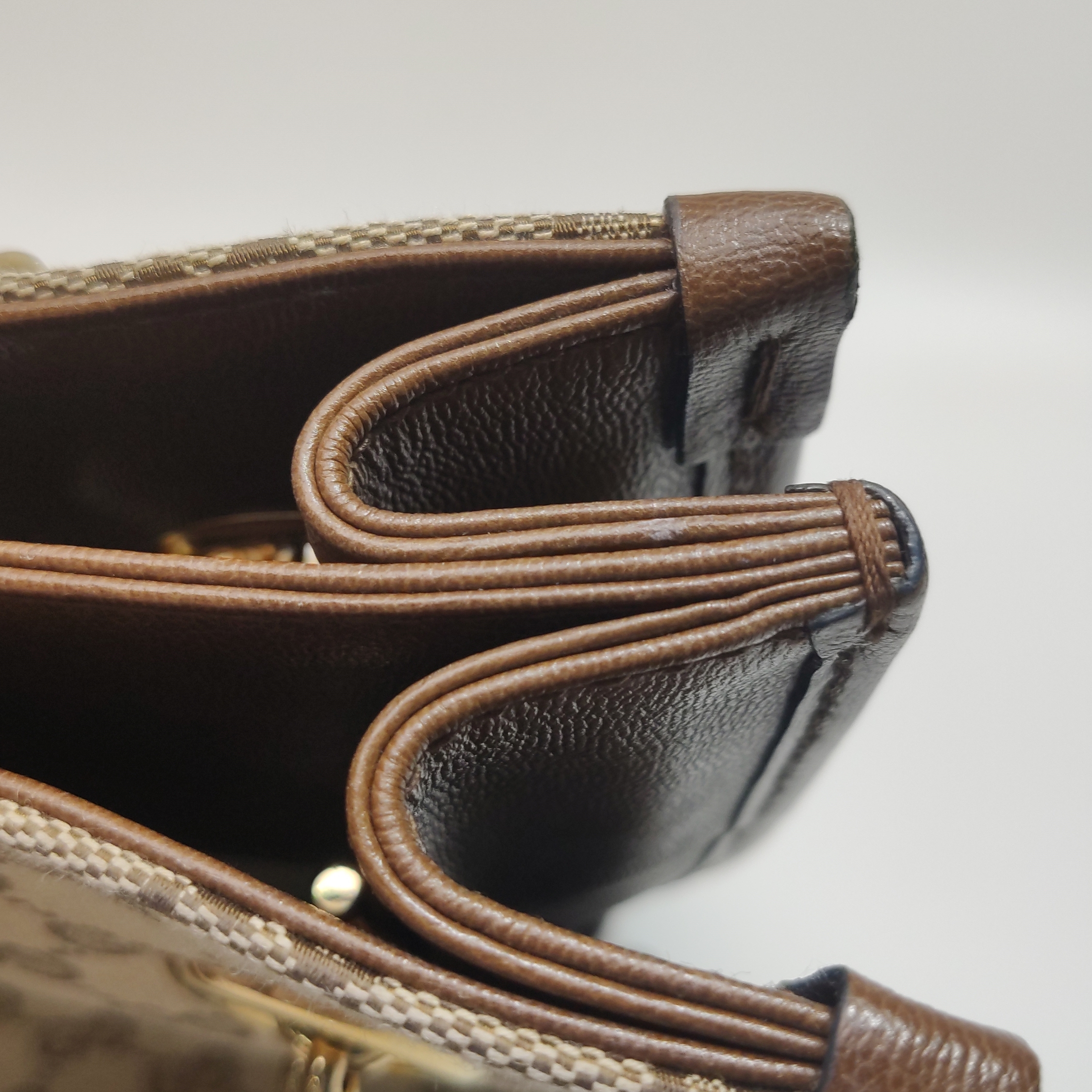 Gucci Horsebit 1955 Chain Tote GG Canvas with Leather Medium — photo 14 of 16
