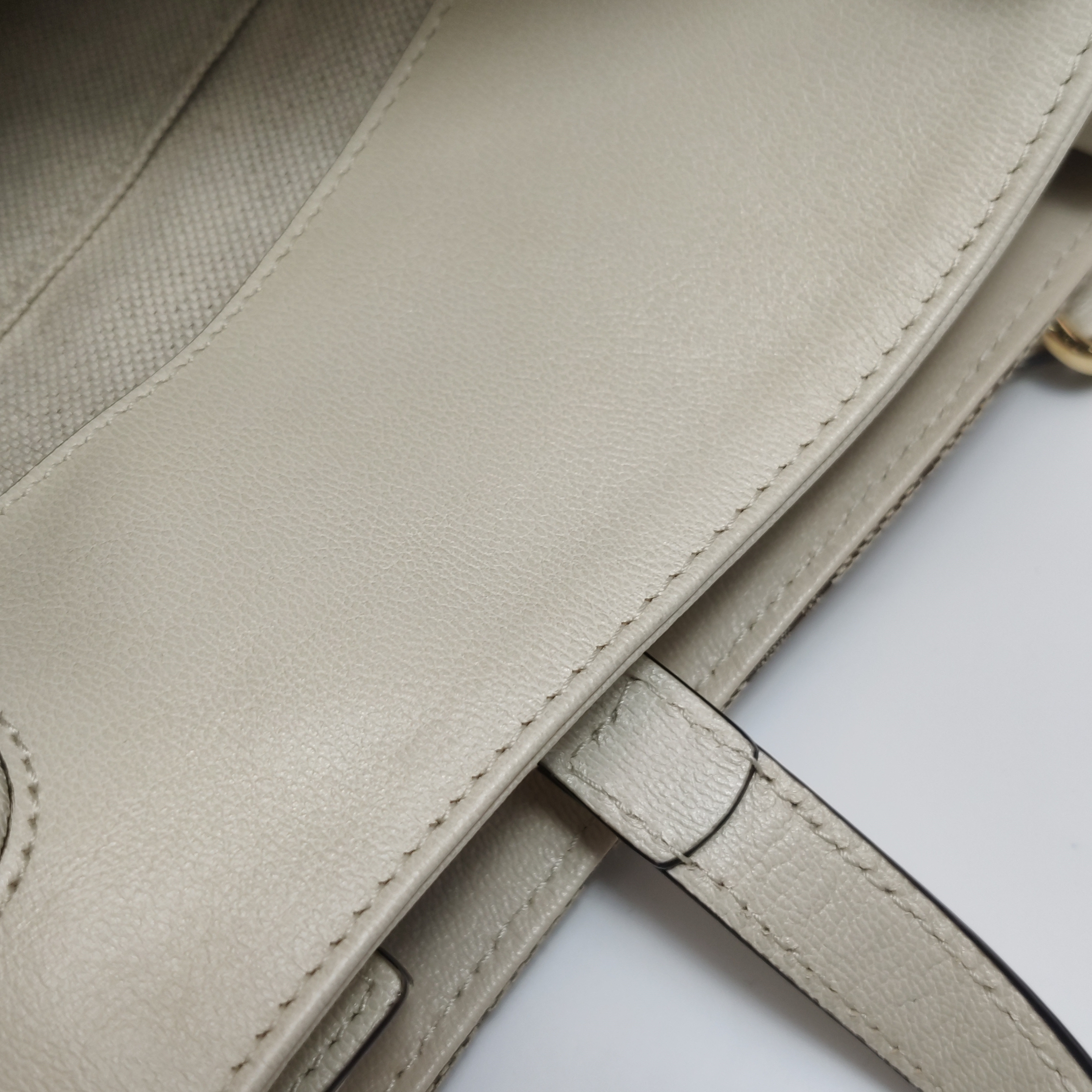 Gucci Horsebit 1955 Chain Tote GG Canvas with Leather Medium — photo 11 of 15