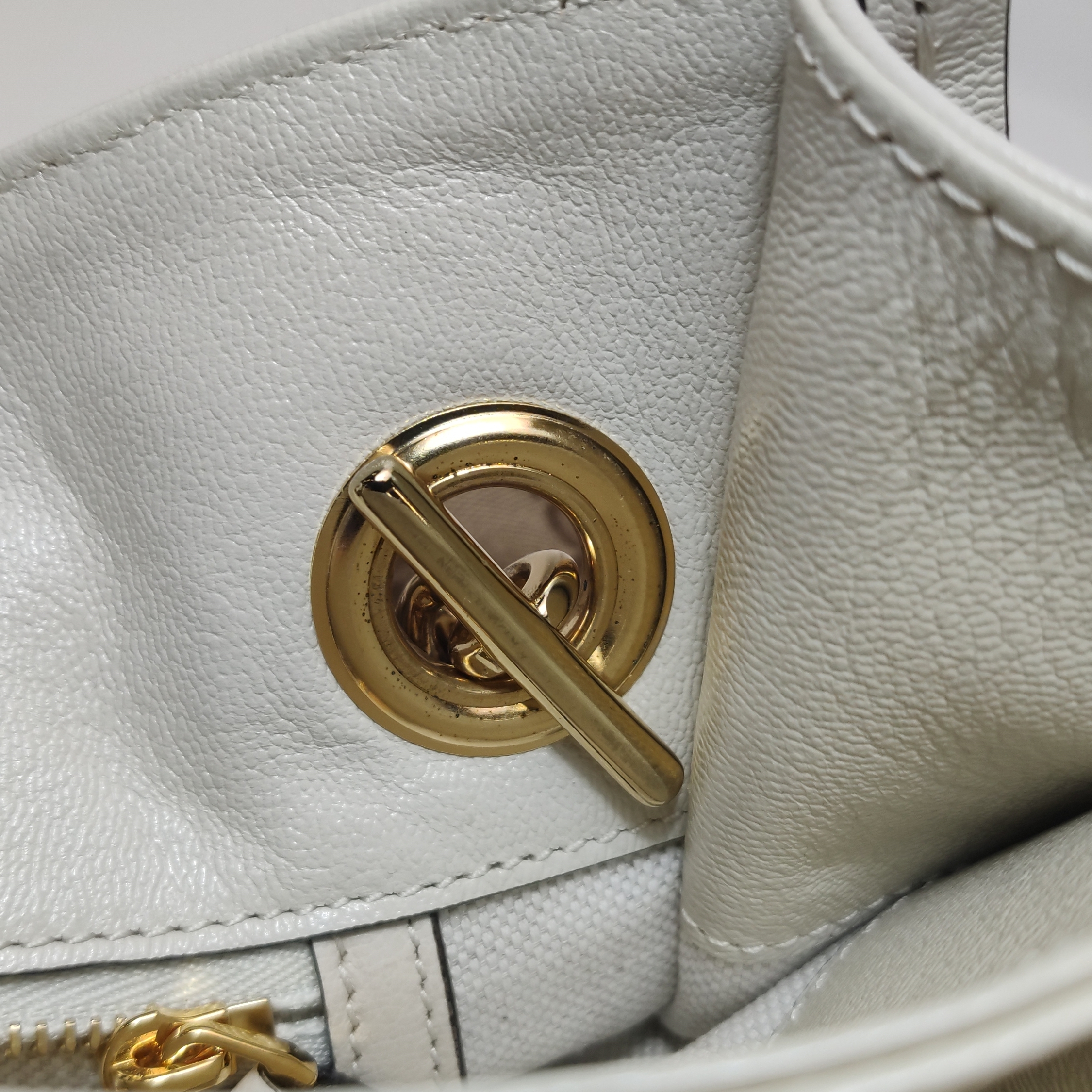 Gucci Horsebit 1955 Chain Tote GG Canvas with Leather Medium — photo 11 of 12