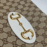 Gucci Horsebit 1955 Chain Tote GG Canvas with Leather Medium — thumbnail 8