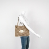 Gucci Horsebit 1955 Chain Tote GG Canvas with Leather Medium — thumbnail 2
