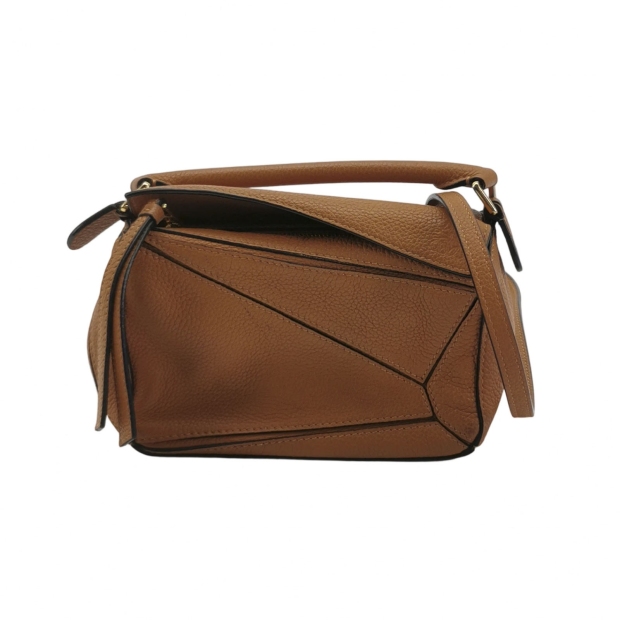 Loewe Puzzle Bag Leather Mini — pre-owned, Vierlot