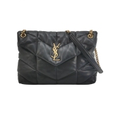 Saint Laurent(YSL) Loulou Puffer Shoulder Bag Quilted Leather Medium — thumbnail 1