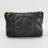 Saint Laurent(YSL) Loulou Puffer Shoulder Bag Quilted Leather Medium — thumbnail 5