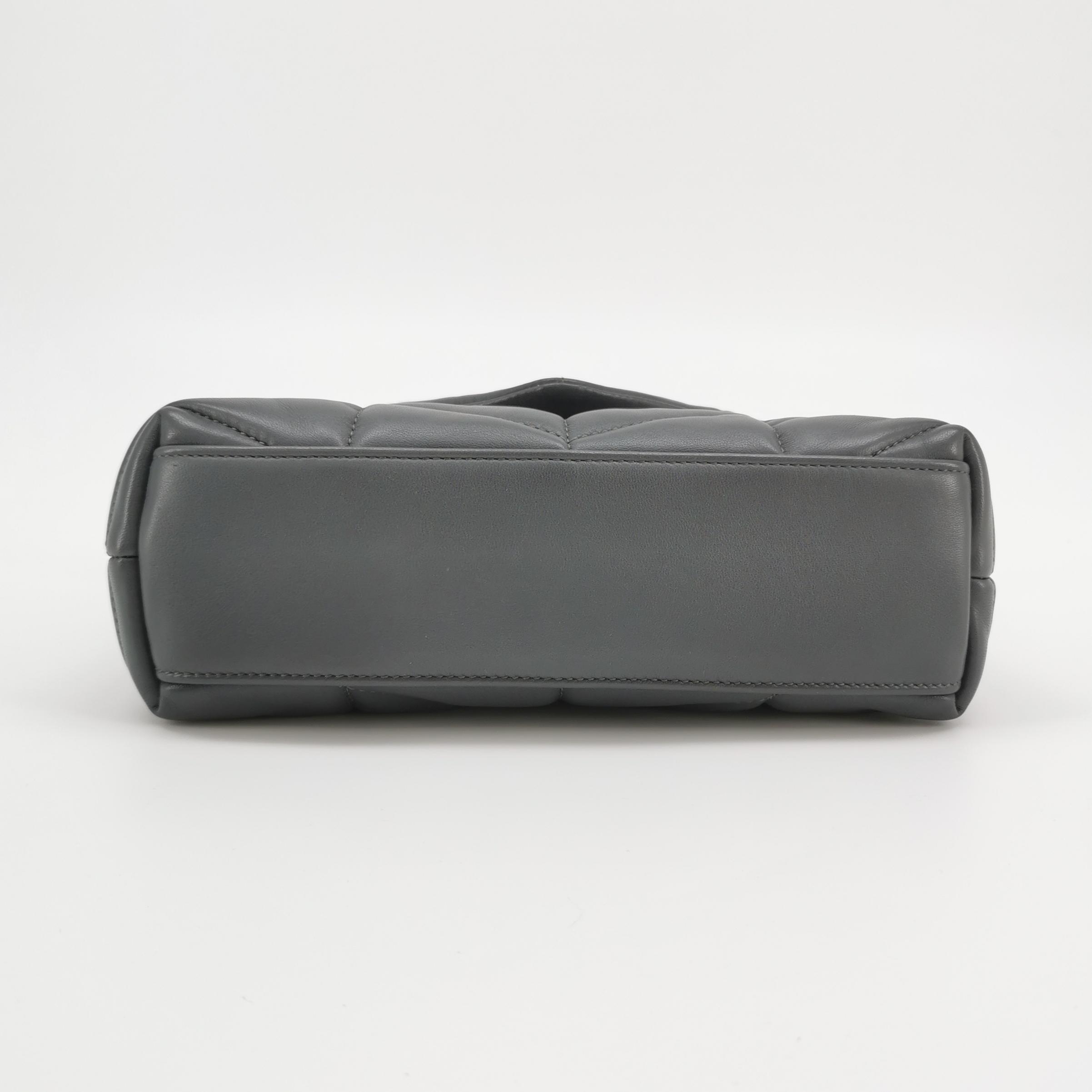 Saint Laurent(YSL) Loulou Puffer Shoulder Bag Quilted Leather Mini — photo 6 of 17