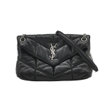 Saint Laurent(YSL) Loulou Puffer Shoulder Bag Quilted Leather Small — thumbnail 1